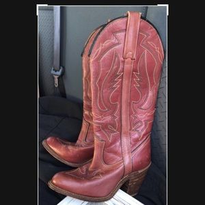 Size 5 Women’s Genuine Leather Cowboy Boots